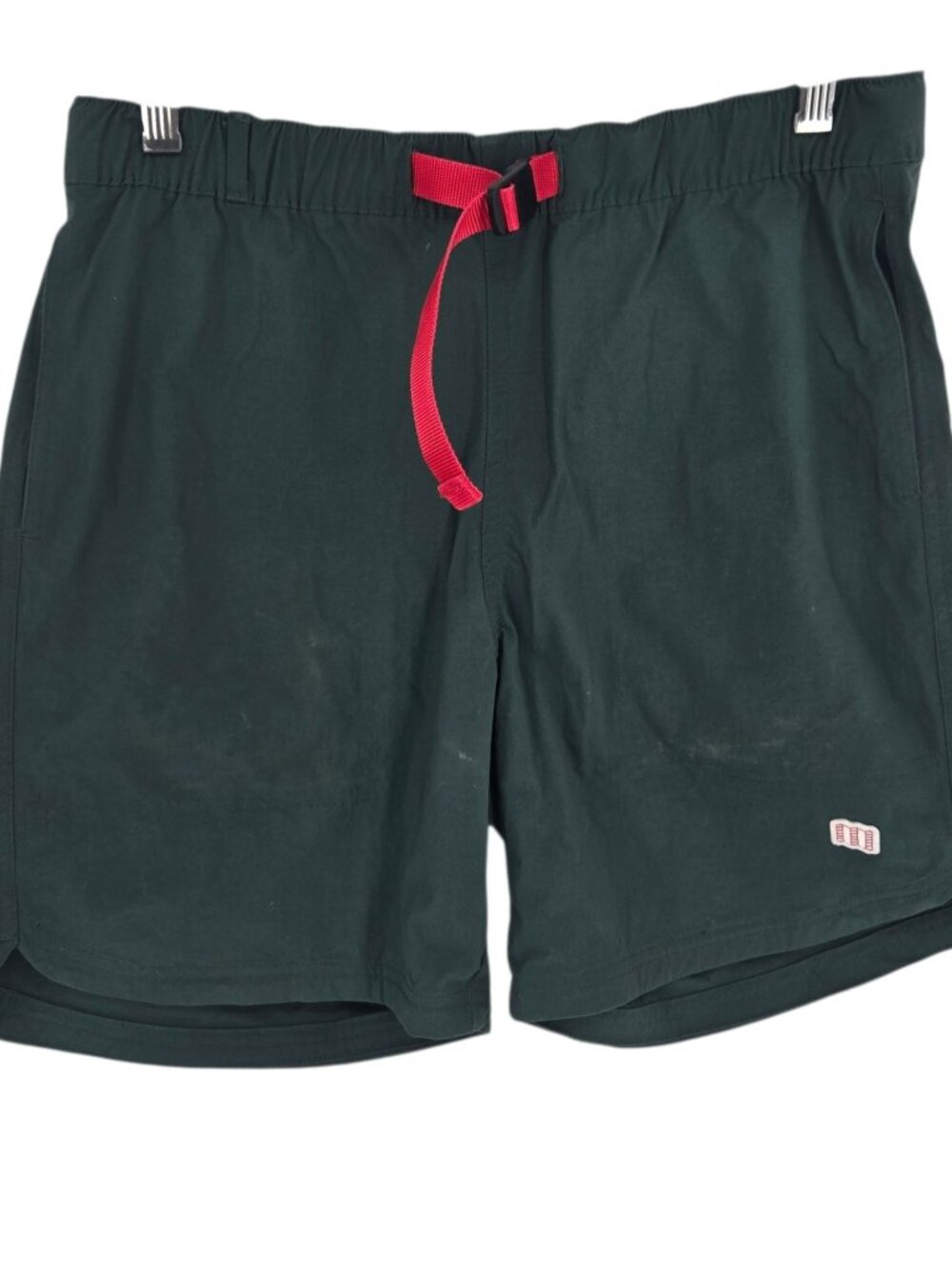 Topo designs River shorts mens size medium forest green 2 way stretch outdoor